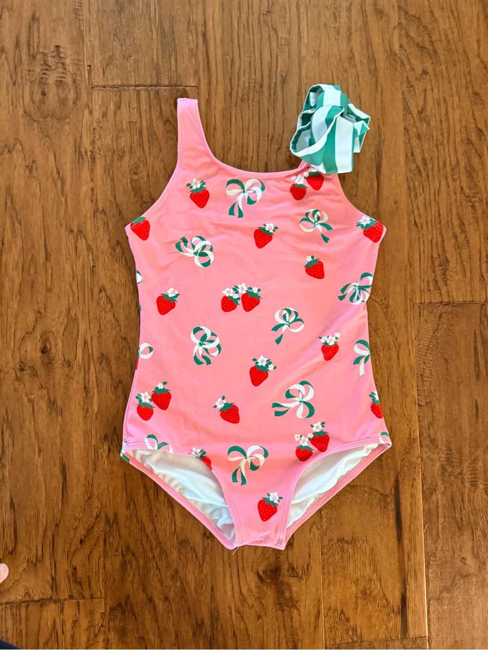 The Beaufort Bonnet Company Pink Strawberry Print One-Piece Swimsuit